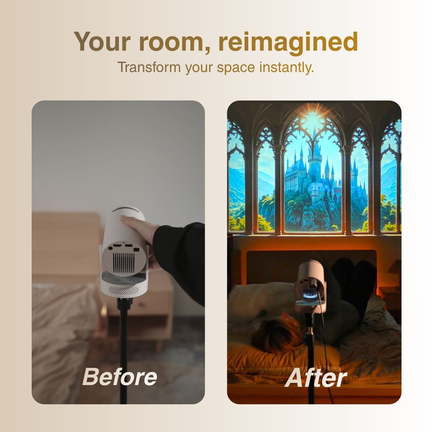 UltraView™ 4K Enhanced Smart Projector 2