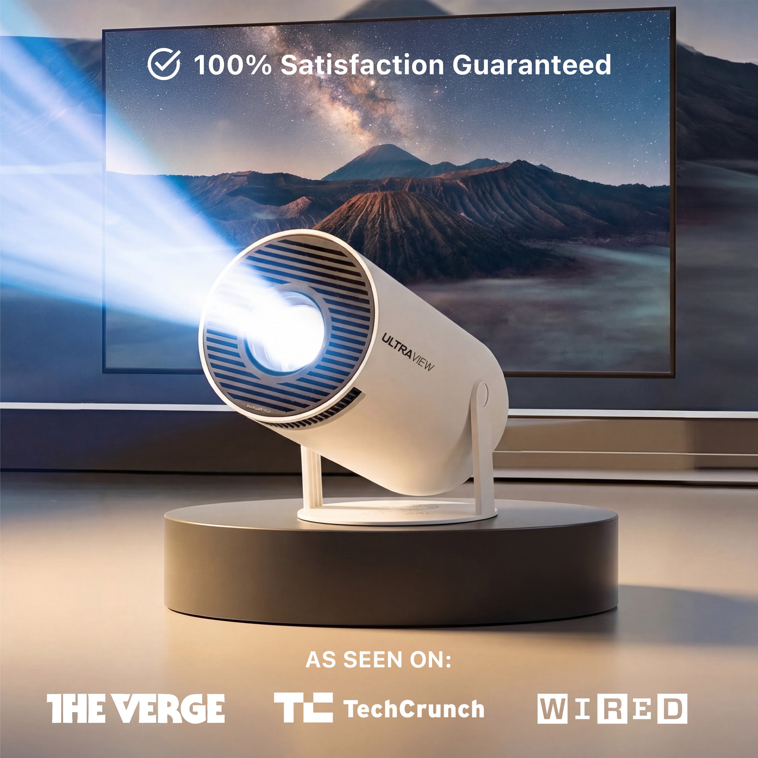 UltraView™ 4K Enhanced Smart Projector