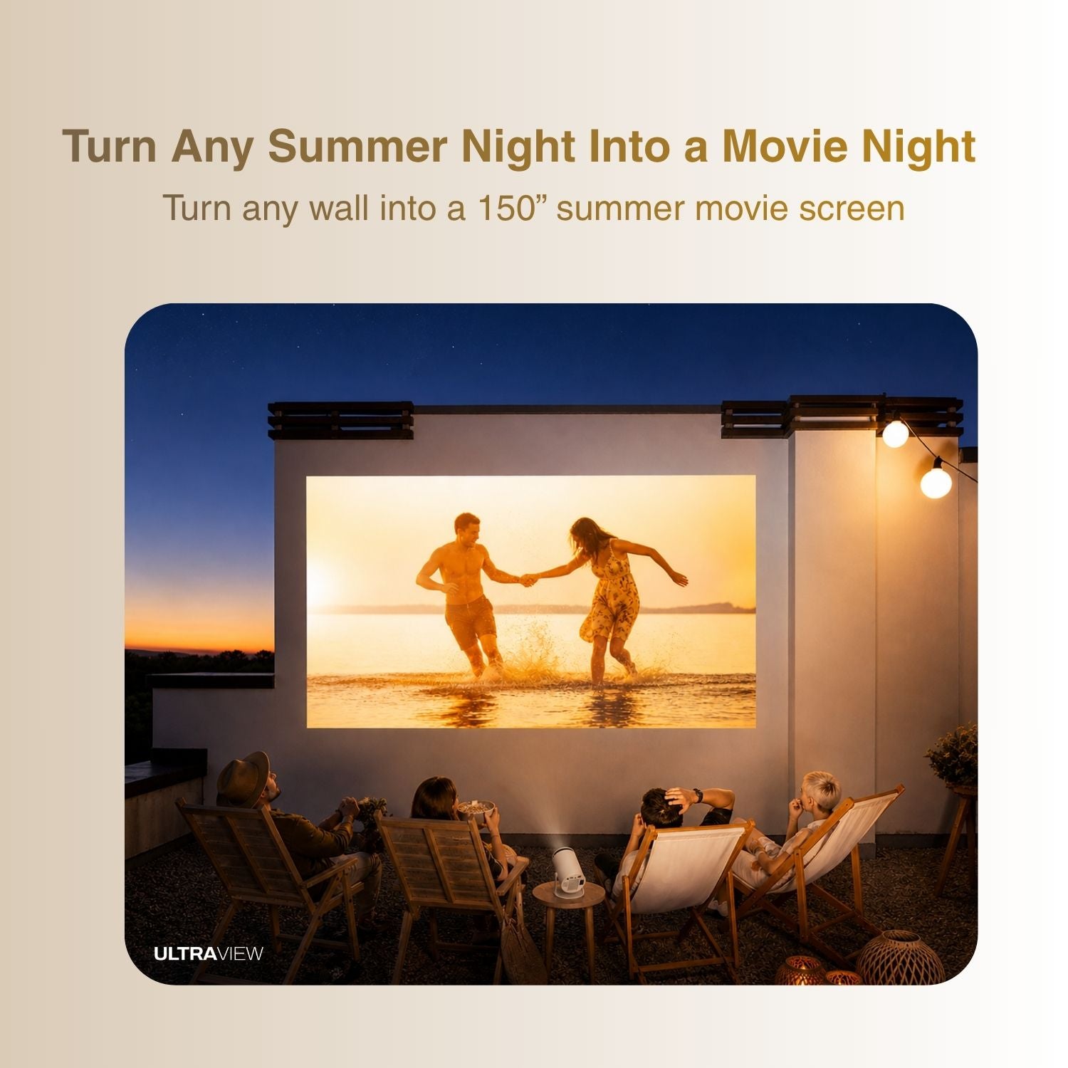 UltraView™ 4K Enhanced Smart Projector
